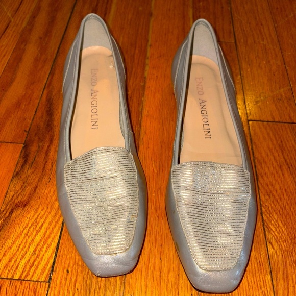 Enzo Angiolini Shoes - Enzo Angiolini Metallic Detail Loafers